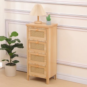 Comoda cu sertare, Scandy, Pako, Natural 34.5x26x78.5 cm