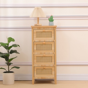 Comoda cu sertare, Scandy, Pako, Natural 34.5x26x78.5 cm - Img 4