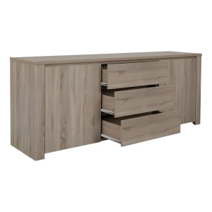 Comoda Kalya Sonoma 220x49x89.5 cm - Img 3