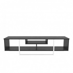 Comoda TV Asal 150 - Negru, Alb - Img 6