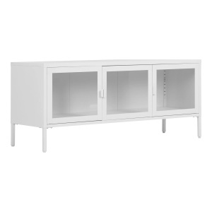 Comoda TV Brisbane, Alb, 40x130x55 cm - Img 3