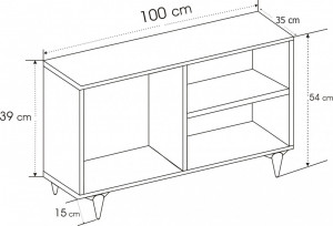 Comoda TV Zisino - Pine - Img 4