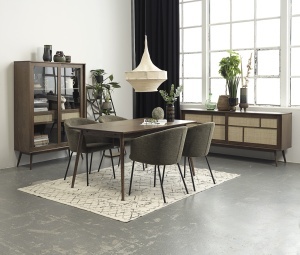 Consola BARRALI, Gri, 40x75x110 cm