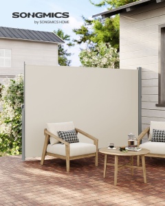Copertina laterala Songmics Argintiu 200x350 cm - Img 3