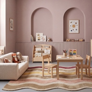 Covor Cascade Wool Mov 160x230 cm - Img 2