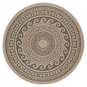 Covor Comilla Negru V2 200x200 cm