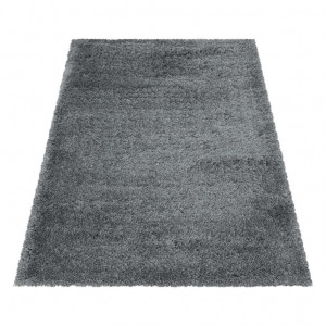 Covor Fluffy Gri Deschis 200x290 - Img 3