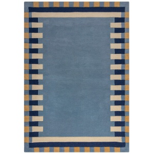 Covor Lois Scallop Kai Wool Albastru 160X230 cm, Flair Rugs - Img 2