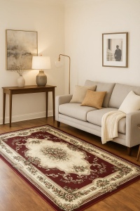 Covor, Lotos, Rosu, 50x80 cm, Delta Lotos 574