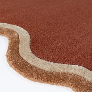 Covor Rivo Wool Teracota 160x230 cm - Img 4