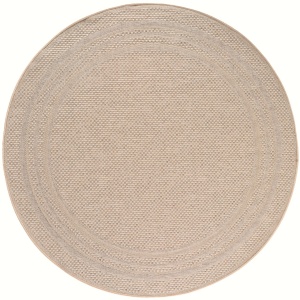 Covor rotund Desert V4 Bej 120x120 cm - Img 7