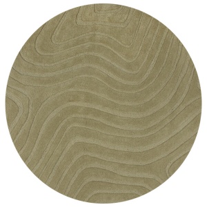 Covor rotund Mesmerise Verde 160x160 cm, Flair Rugs - Img 2