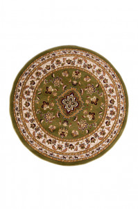 Covor Sherborne Verde 133X133 cm, rotund, Flair Rugs - Img 2