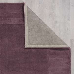 Covor Textured Wool Border Violet 200X290 cm, Flair Rugs - Img 3