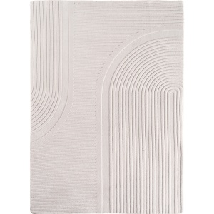 Covor traversa boho Pompei V2 Crem 80x250 cm - Img 1
