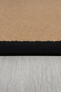Covor traversă Kira Jute Negru 60X230 cm, Flair Rugs - Img 5