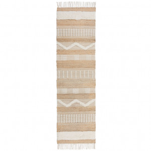 Covor traversă Medina Jute Natural/Ivory 60X230 cm, Flair Rugs - Img 2