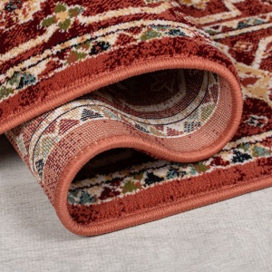 Covor traversa Sincerity Royale Gillingham Rosu 66X300 cm, Flair Rugs - Img 3