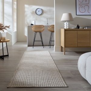 Covor traversa Speckle Washable Gri 78x300 cm