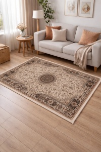 Covor, Vetro, Bej, 80x140 cm, Delta Vetro 5504 - Img 1