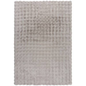 Covor Waffle Faux Fur Gri 180X290 cm, Flair Rugs - Img 2