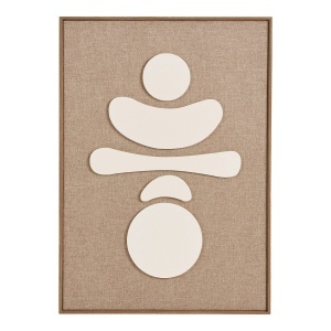 Decoratiune de perete Diva, Maro, 2.5x50x70 cm - Img 5