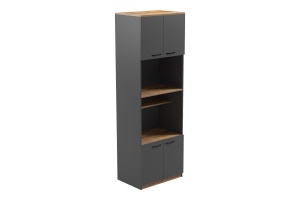Dulap de bucatarie Rowan Gri 60x42x182cm - Img 8