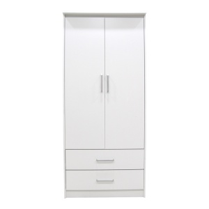 Dulap dormitor Olympus A Pako World Alb 81x57x183 cm - Img 3