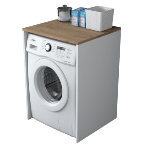Dulap masina de spalat KD103 Nuc 65x91.8x60 cm - Img 4