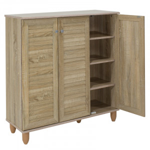 Dulap pantofi SANTΟ 16 perechi sonoma 89.5x34.5x91.5 - Img 6