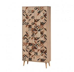 Dulap pentru haine City, Multicolor - Img 2