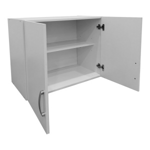 Dulap suspendat cu 2 usi Lego Alb 79x41.5x60 cm - Img 2