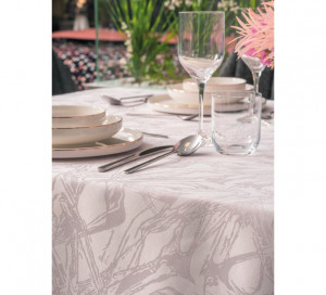Fata de Masa Jacquard Lavinia Lavanda, 155x160 cm - Img 5