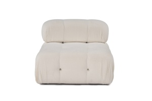 Fotoliu modular Bubble Alb - Img 2