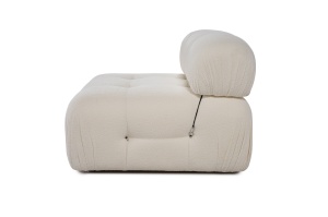 Fotoliu modular Bubble Alb - Img 6