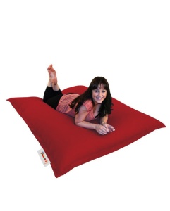 Fotoliu puf de gradina Cushion Rosu 100x100x20 cm - Img 5