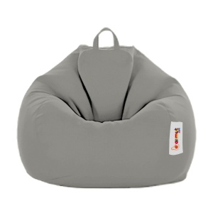 Fotoliu puf de gradina Premium Gri 115x130x39 cm - Img 6