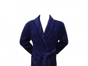 Halat de Baie, Unisex, Gulio Navy - Img 2