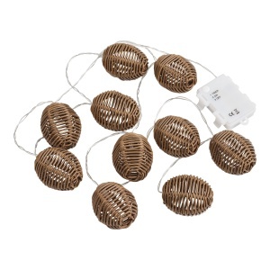 Instalatie lumini tip ghirlanda Carlisle, Natural, 180x6x6 cm - Img 2
