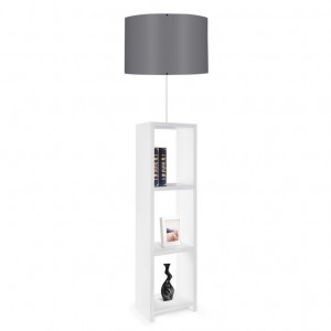 Lampadar AYD-1800 Alb Gri - Img 2