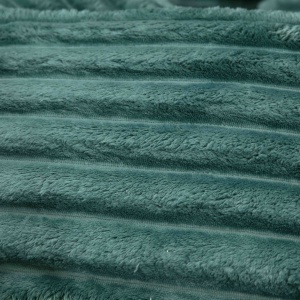 Lenjerie cocolino cu Elastic 180x200 Liny V2 Verde deschis (Cocolino) - Img 2