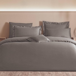 Lenjerie Davillo Anthracite King Size (Bumbac Egiptean)