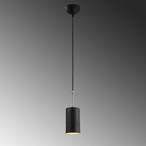 Lustra Kem Negru 124x9x9 cm - Img 4