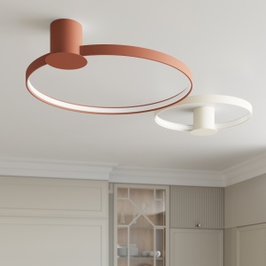 Lustra LED Rio 110 Rosu 3000K 110x115x16 cm - Img 15