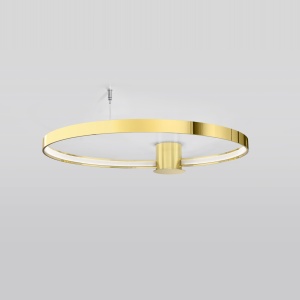 Lustra LED Rio Auriu lucios 3000K 78x87x12.5 cm - Img 2