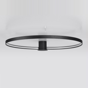 Lustra LED Rio Negru 4000K 110x118x12.5 cm - Img 2