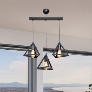 Lustra Lich Pako World Negru 60x24x75 cm - Img 2