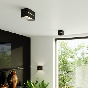 Lustra Lobo Negru 20x10x10 cm - Img 9
