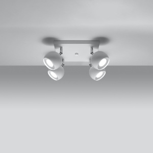 Lustra Oculare Alb 25x25x16 cm - Img 3
