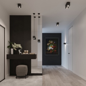 Lustra Quad Negru 10x10x10 cm - Img 8